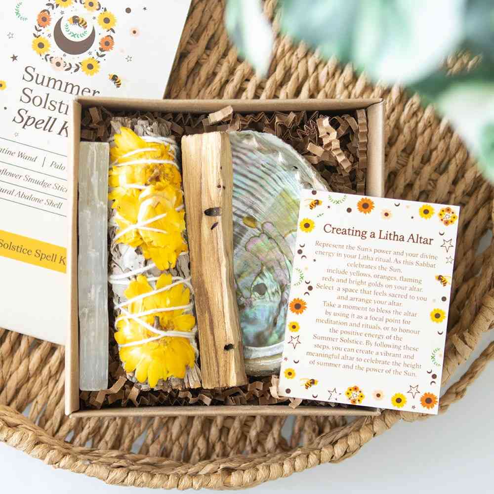 Something Different - Summer Solstice Litha Spell Kit Smudge stick - Multicolours